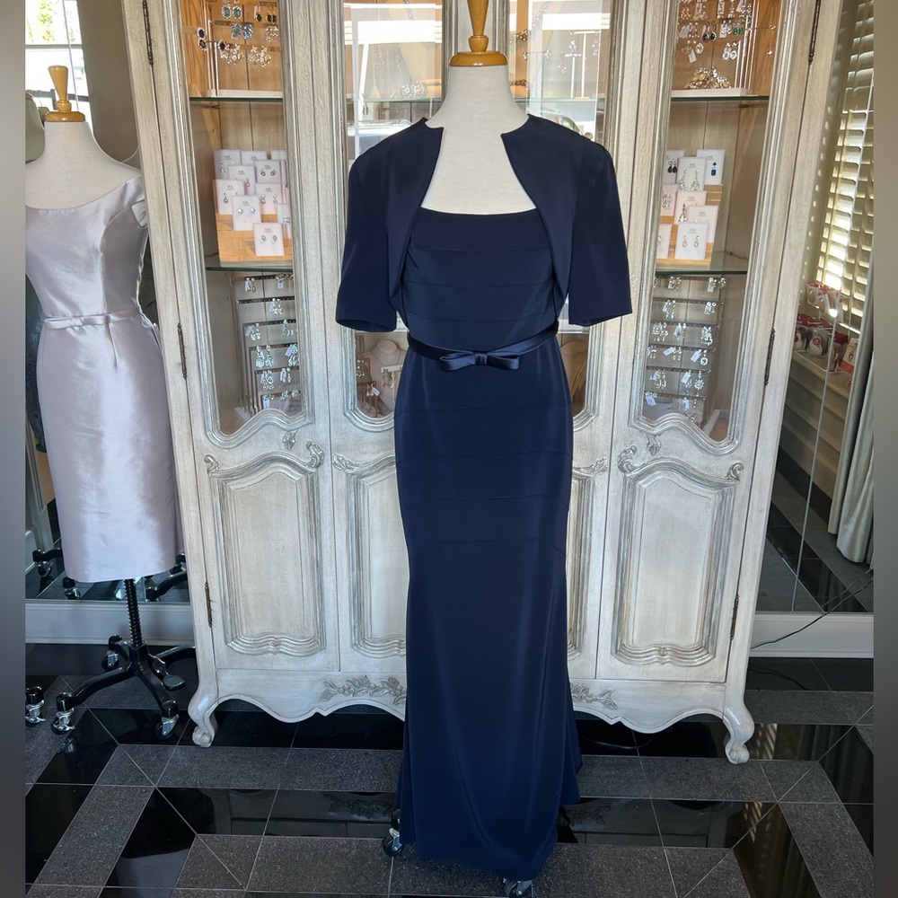 Frascara Gown with matching Bolero